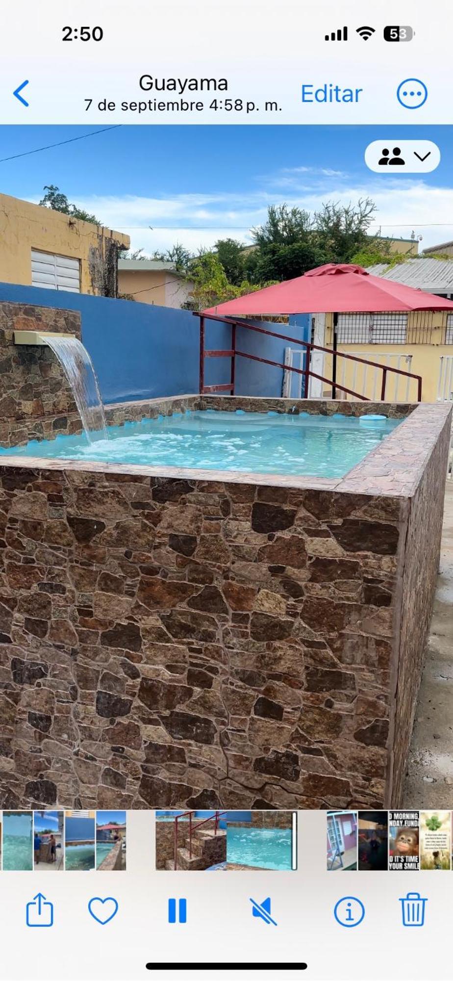 Ferienwohnung The Little Blue House Guayama Exterior foto
